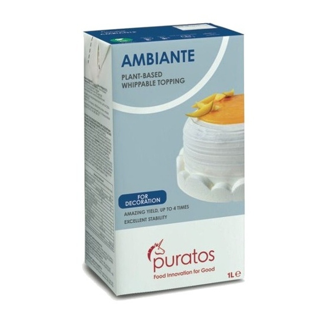 Crème Végétale Ambiante Puratos 1L
