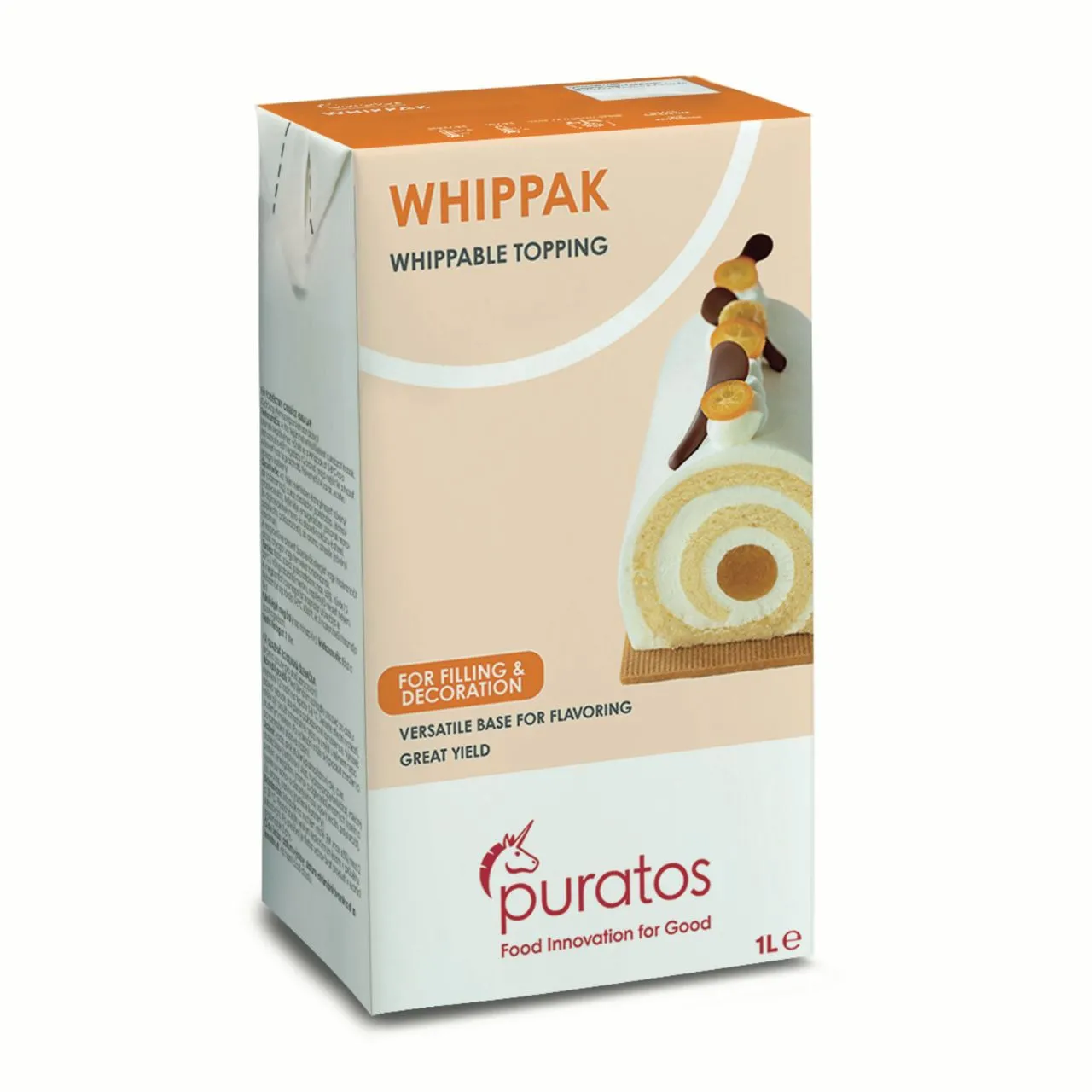 Crème Végétale Whippak Puratos 1L