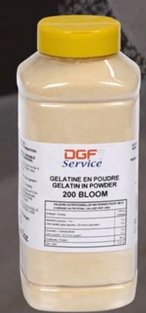 Gélatine Poudre Bovine 200B DGF 100G