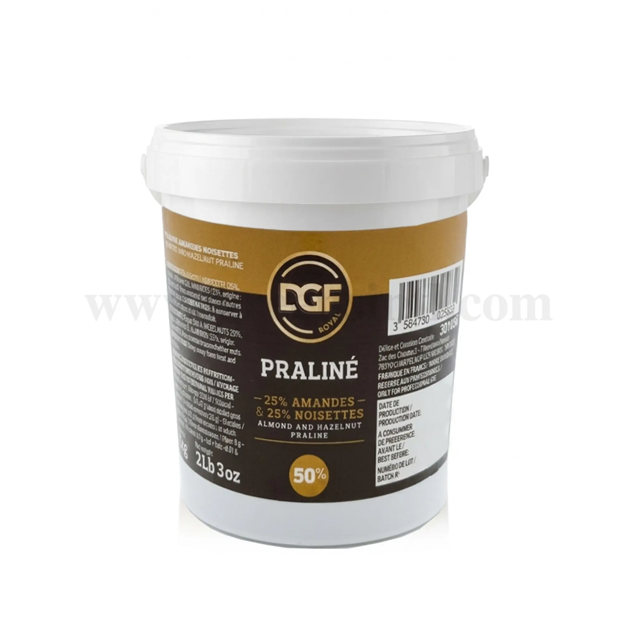 Praline Amande Noisette DGF Seau 1KG