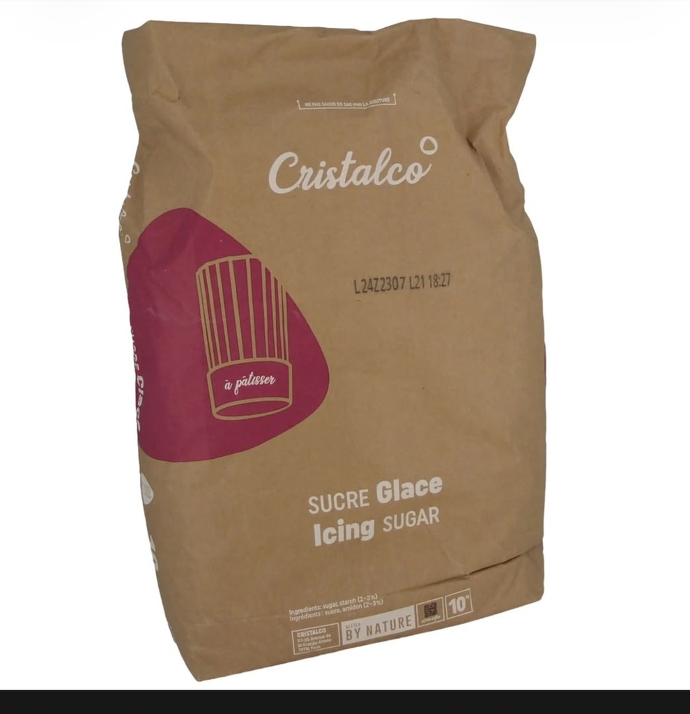 Sucre Glace Cristalco 10KG
